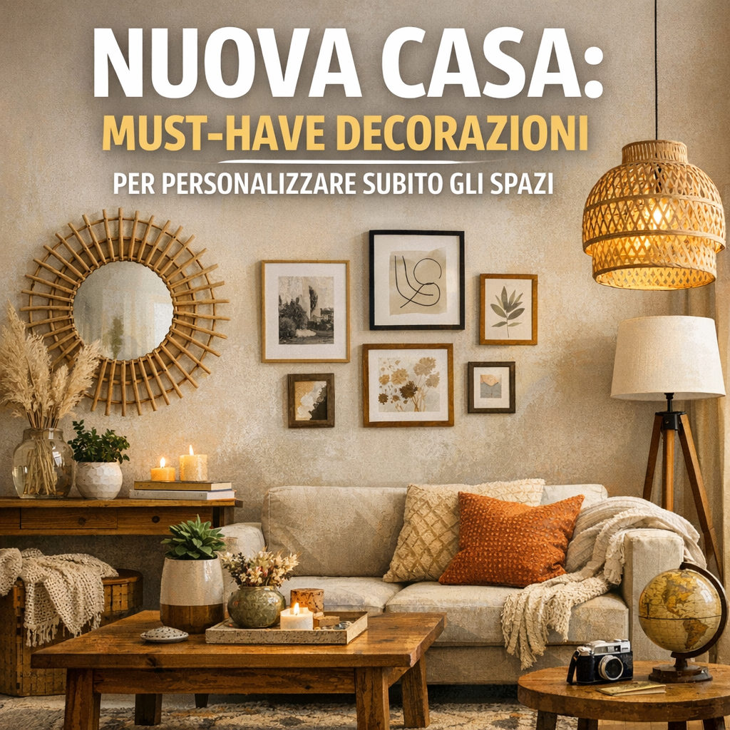 Illustration of Nuova Casa: Must-Have Decorazioni per Personalizzare Subito gli Spazi